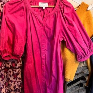 Vibrant Pink Mini Dress